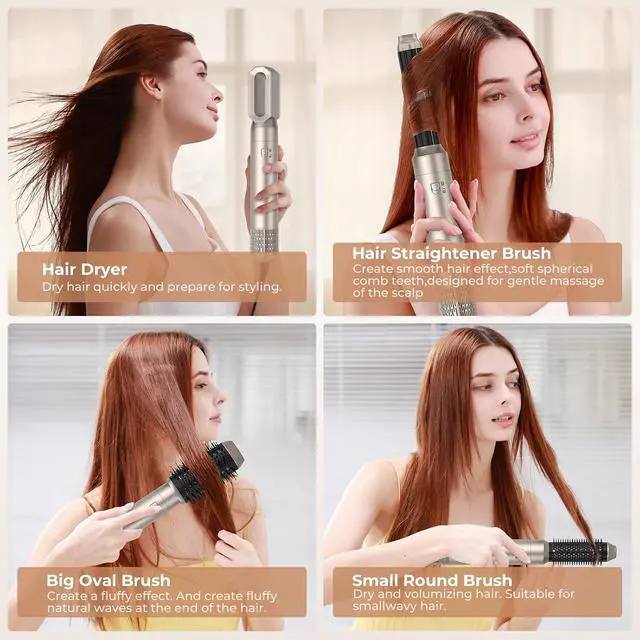 Alt view image 3 of 6 - 6 in 1 Hairstyler Set