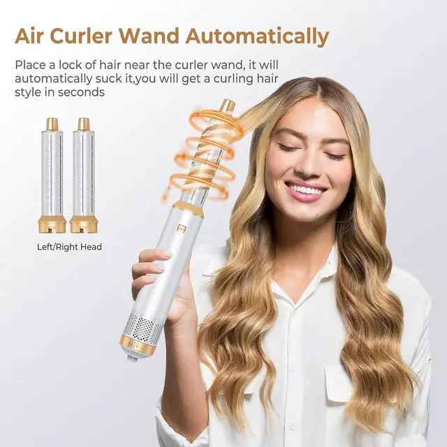 Alt view image 2 of 7 - Pro Airbrush 6 in 1 Hair Styler 6 in 1