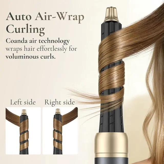 Alt view image 2 of 7 - All-in-One Hot Air Styler Fast Drying Hair Dryer
