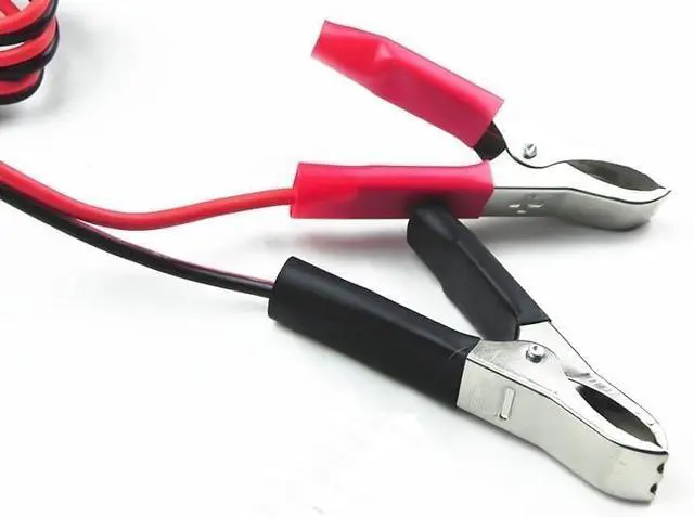 Alt view image 5 of 7 - 50A Battery Clamps Terminal Clip-on Car To Cigarette Lighter