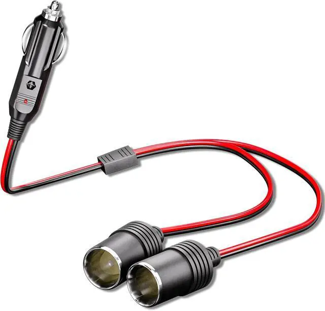 Main image of Car Cigarette Lighter Splitter 1 to 2 12V Power Charger Port Adapter
