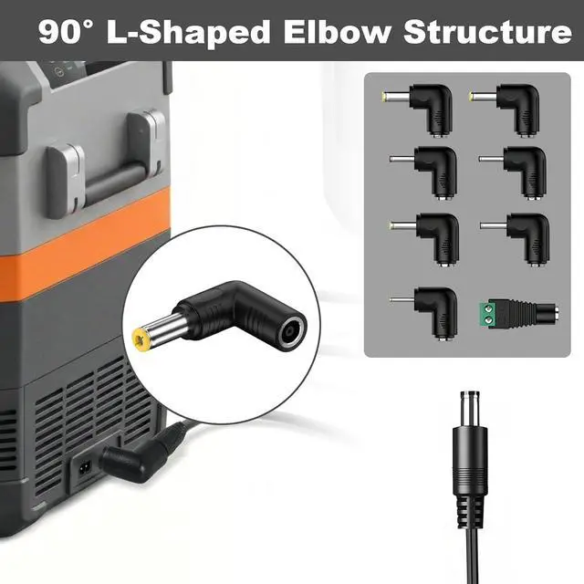 Alt view image 3 of 7 - DC 12V 3A Car Charger Power Cord