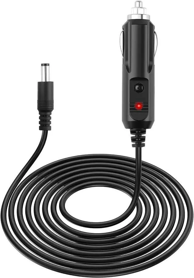 Main image of 12V 5A Car Cigarette Lighter Power Supply DC 5.5x2.1mm Jack Cigarette Lighter