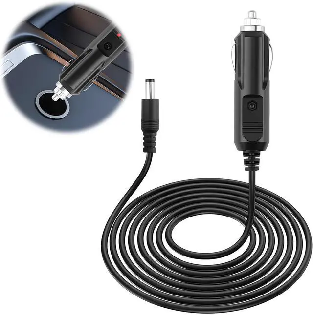 Alt view image 7 of 7 - 12V 5A Car Cigarette Lighter Power Supply DC 5.5x2.1mm Jack Cigarette Lighter