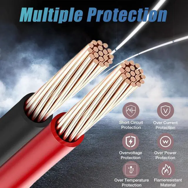 Alt view image 4 of 7 - Car Cigarette Lighter Extension Cord 12V Socket Extension