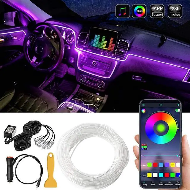 Main image of Car LED Interior Strip Light 16 Million Colors
