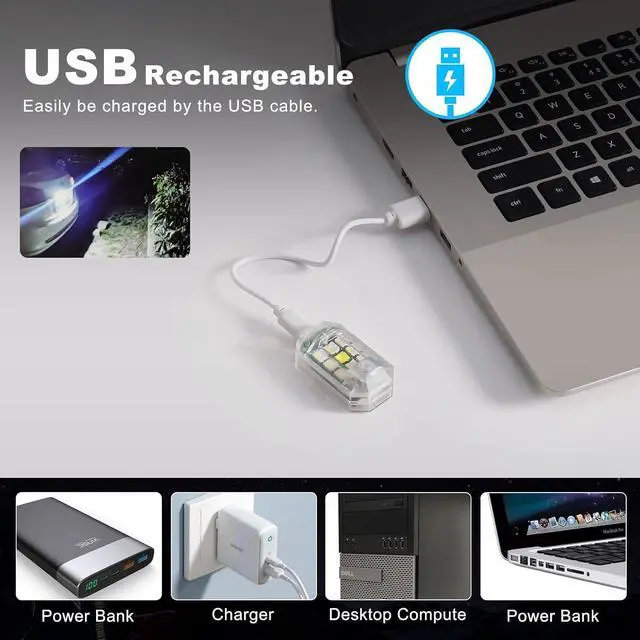 Alt view image 7 of 7 - 7 Colors Wireless LED Strobe Lights with Remote