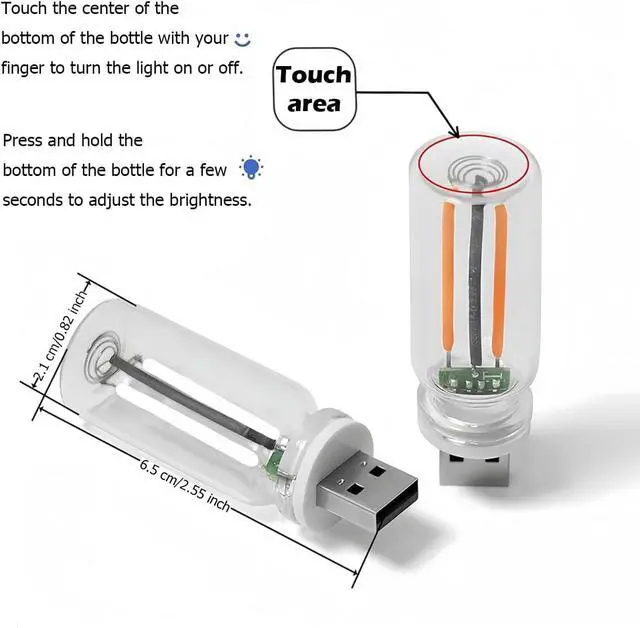 Alt view image 2 of 6 - 2 PCS Retro Car Lamps
