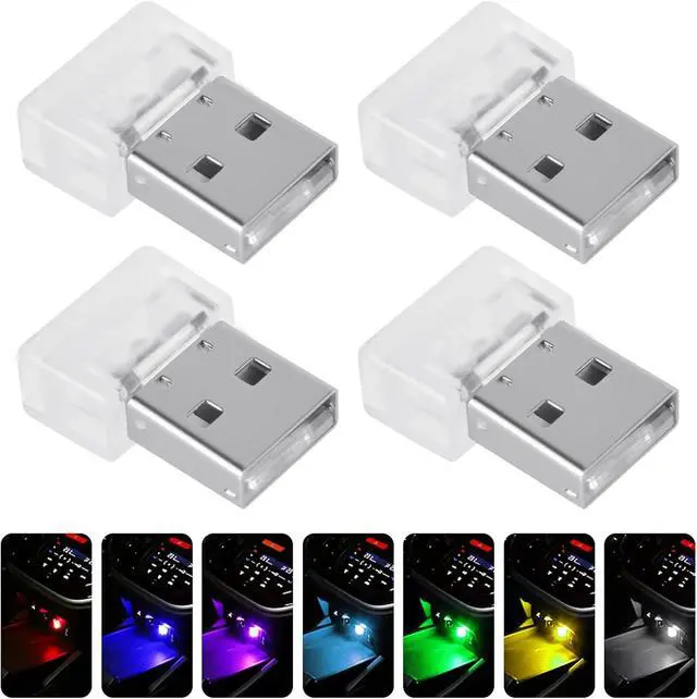 Alt view image 2 of 7 - USB Car Ambient Lighting