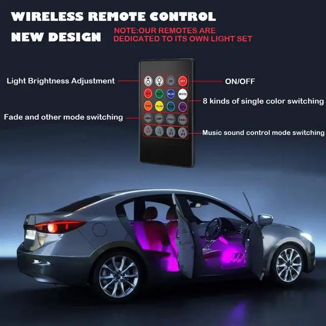 Alt view image 4 of 7 - Car LED Interior Lights