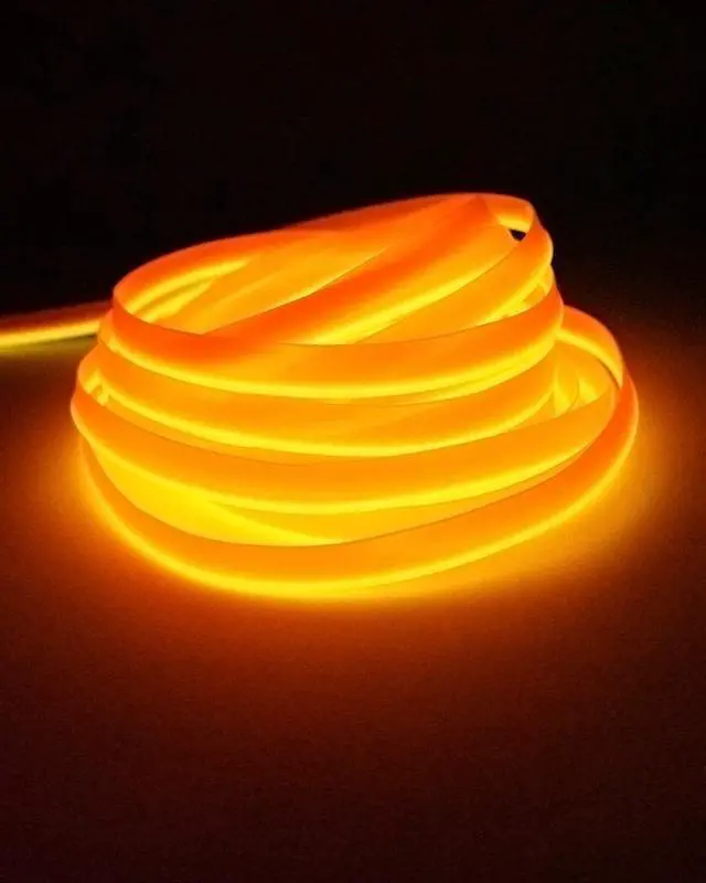 Alt view image 2 of 7 - El Wire Lights USB Neon Wire Blue 5M/16Ft