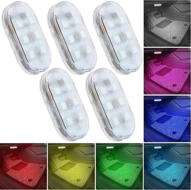 Main image of 5 Pack Wireless Car Interior Lights