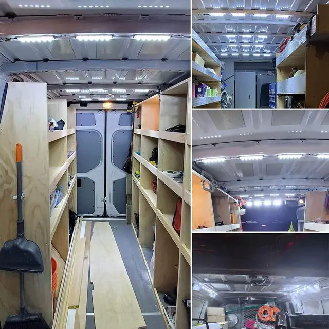 Alt view image 3 of 7 - 60 LED Van Interior Light