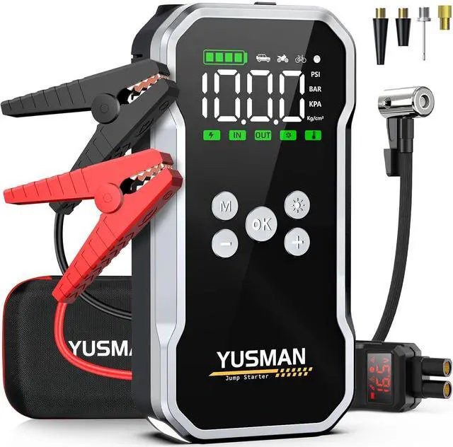 Main image of Jump Starter Power Pack with Air Compressor
