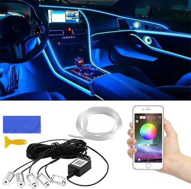 Alt view image 2 of 7 - Car LED Interior Strip Light