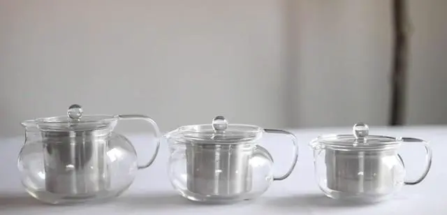 Alt view image 6 of 7 - 2-in-1 Tea Kettle/Tea Maker Heatproof Glass Teapot