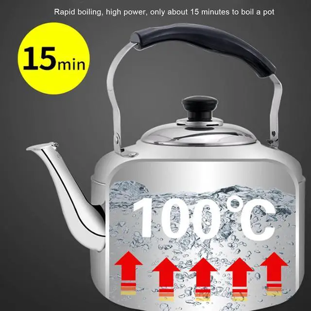 Alt view image 2 of 7 - Whistling Teapots Tea Kettle Anti Rust Stainless Steel Comfortable