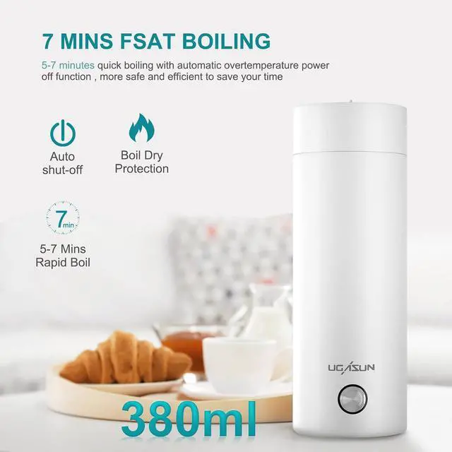 Alt view image 3 of 7 - Portable Travel Electric Kettle