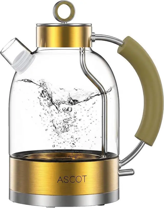 Main image of Electric Kettle 1.5L Glass Electric Tea Kettle 2200W Fast Boiling