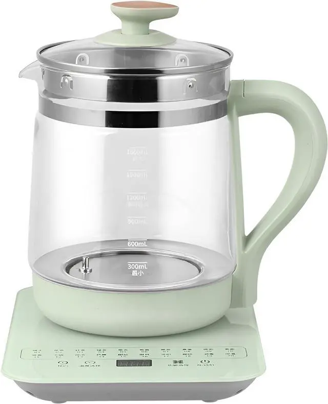 Main image of 1.8L Electric Glass Teapot with Removable Infuser