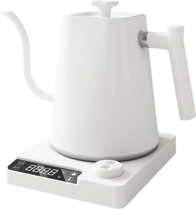 Main image of Electric Gooseneck Kettle Pour Over Coffee and Tea Kettle