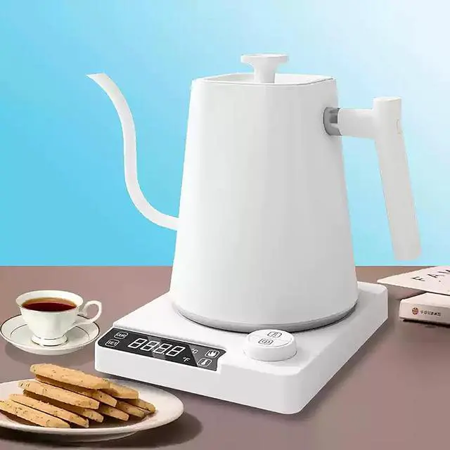 Alt view image 6 of 7 - Electric Gooseneck Kettle Pour Over Coffee and Tea Kettle