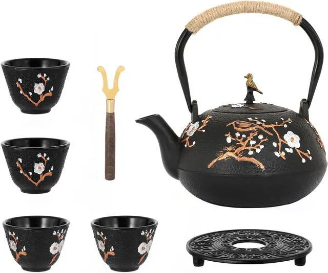 Main image of Cast Iron Teapot 1200ml Japanese Tea Kettle