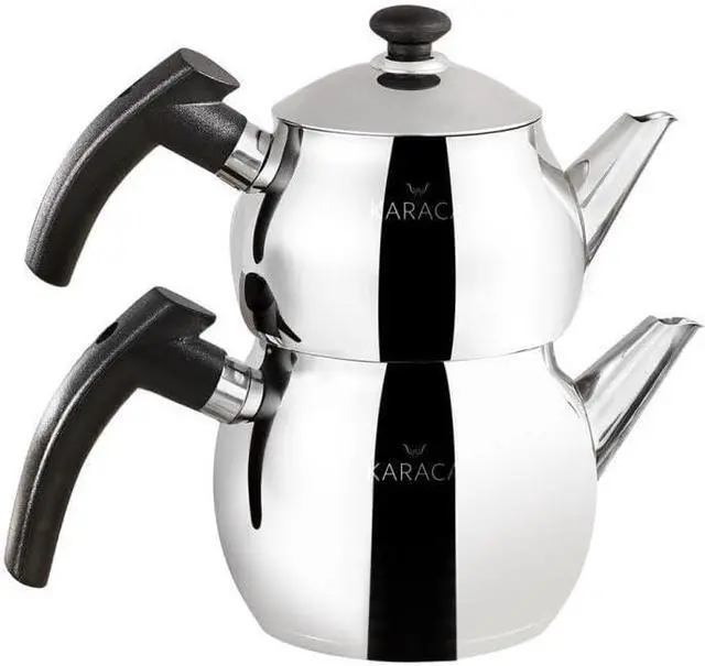 Main image of Karaca Retro Enamel Teapot Set