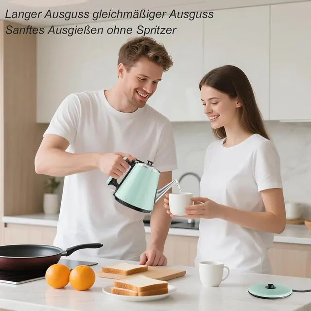 Alt view image 6 of 7 - 0.9L Small Electric Kettle