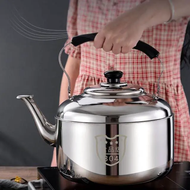 Alt view image 2 of 7 - 4L Stainless Steel Stovetop Teapot for Boiling Water