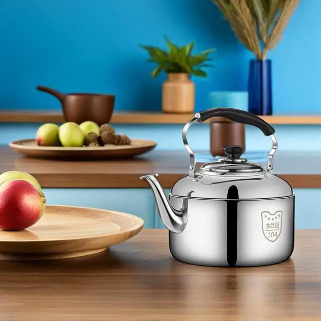Alt view image 3 of 7 - 4L Stainless Steel Stovetop Teapot for Boiling Water