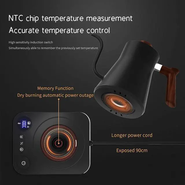 Alt view image 5 of 7 - Electric Gooseneck Kettle