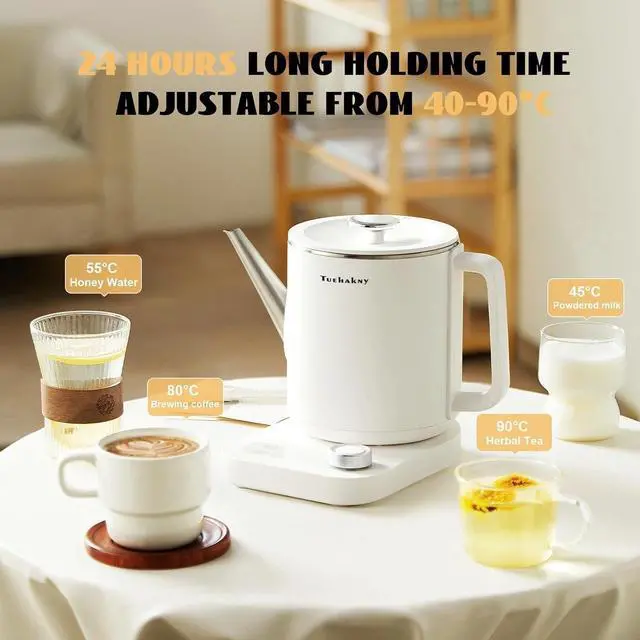 Alt view image 3 of 7 - Smart Electric Kettle with Temperature Control