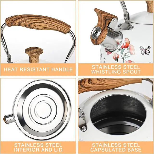 Alt view image 3 of 7 - 2.7 Quart Whistling Kettle