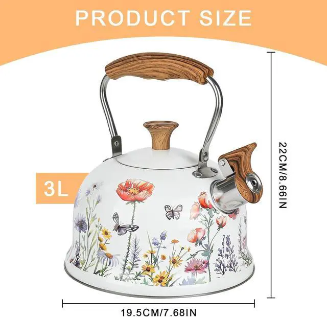 Alt view image 5 of 7 - 2.7 Quart Whistling Kettle