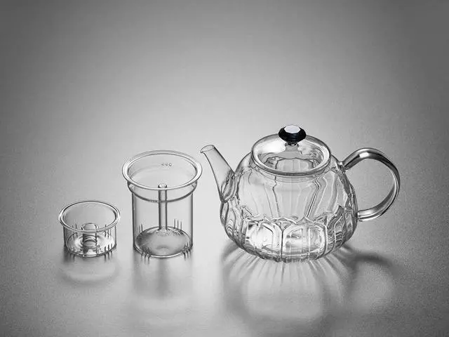 Alt view image 7 of 7 - Glass Teapot Glass Tea Kettle 1130ML/38OZ