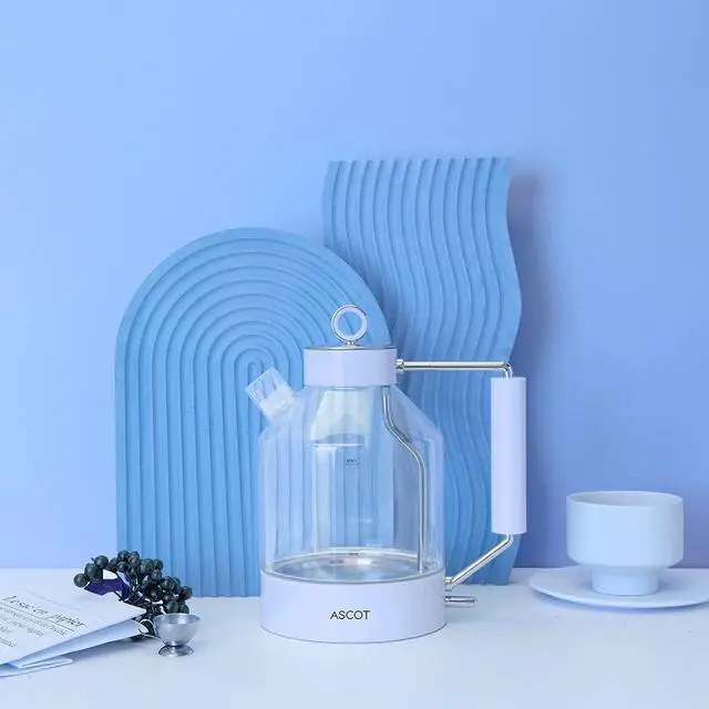 Alt view image 6 of 7 - Electric Kettle 1.5L 1500W Retro Tea Heater & Hot Water Boiler