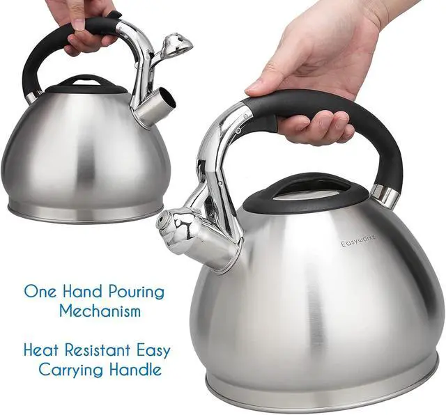 Alt view image 6 of 7 - Whistling Stovetop 2.3l Tea Kettle