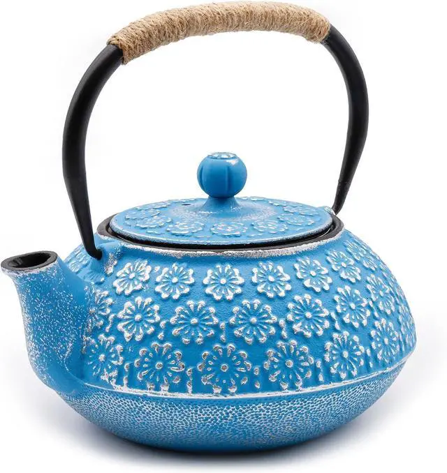 Main image of Traditional Japanese Cast Iron Tetsubin Stovetop Teakettle