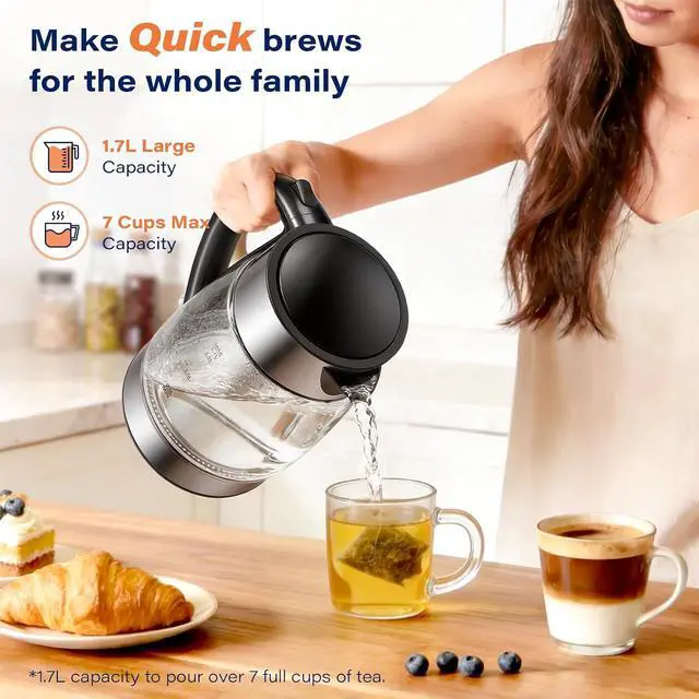 Alt view image 4 of 7 - 3000W Fast Boil Electric Kettle