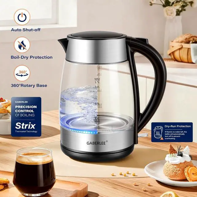 Alt view image 2 of 7 - 3000W Fast Boil Electric Kettle