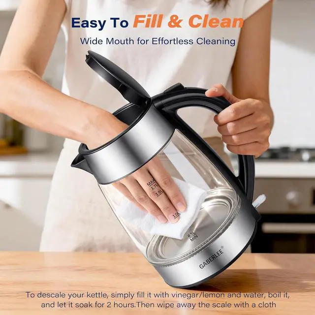 Alt view image 6 of 7 - 3000W Fast Boil Electric Kettle