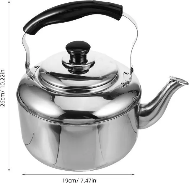 Alt view image 2 of 7 - 4L Household Teakettle Whistling Tea Kettle Water Boiled Pot