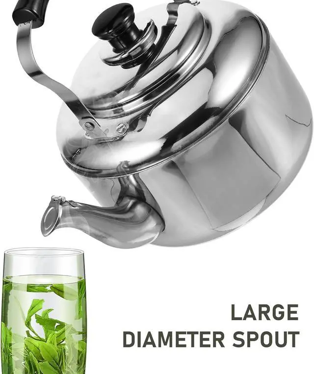 Alt view image 4 of 7 - 4L Household Teakettle Whistling Tea Kettle Water Boiled Pot