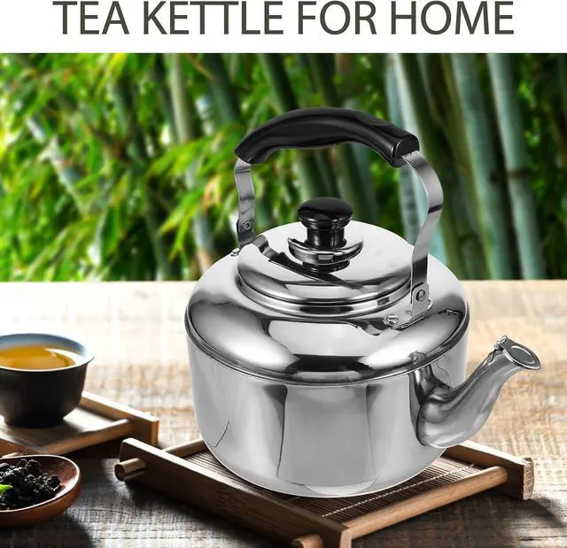 Alt view image 6 of 7 - 4L Household Teakettle Whistling Tea Kettle Water Boiled Pot