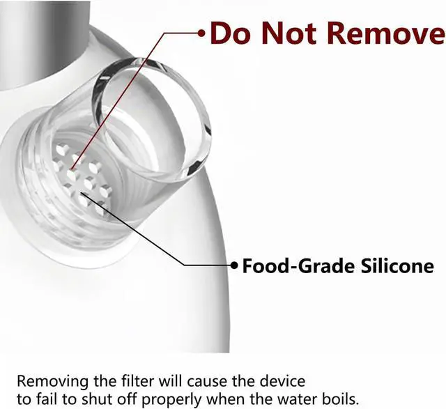 Alt view image 3 of 7 - Electric Kettle Glass Electric Tea Kettle