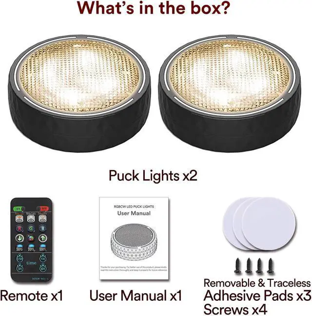 Alt view image 6 of 6 - Under Cupboard Kitchen Lights Battery Operated LED Under Cabinet Lighting