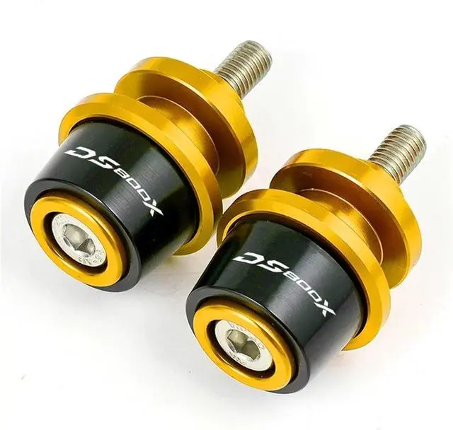 Main image of M6 Motorcycle Paddock Stand Bobbins 2PCS 6mm Motorcycle Swingarm Spools