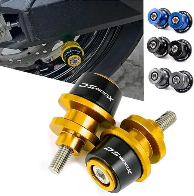 Alt view image 2 of 6 - M6 Motorcycle Paddock Stand Bobbins 2PCS 6mm Motorcycle Swingarm Spools