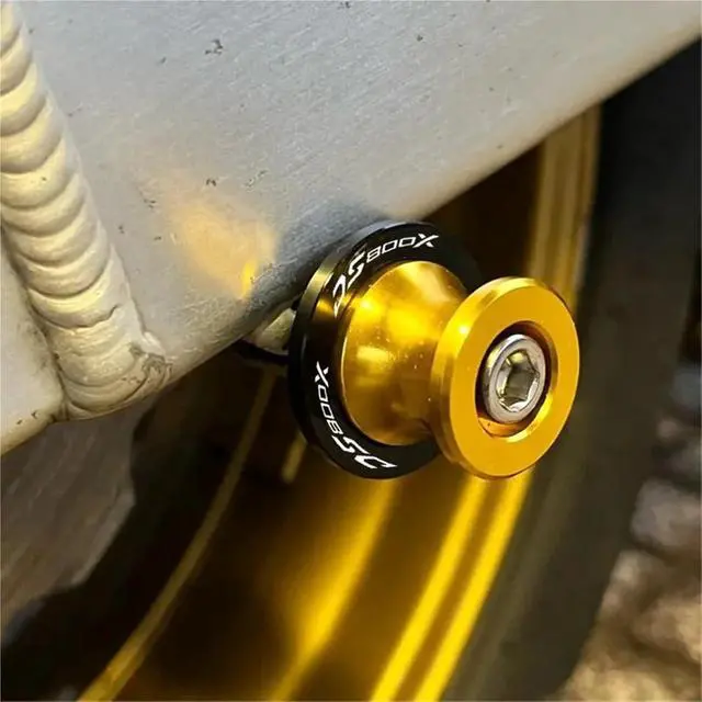 Alt view image 4 of 6 - M6 Motorcycle Paddock Stand Bobbins 2PCS 6mm Motorcycle Swingarm Spools